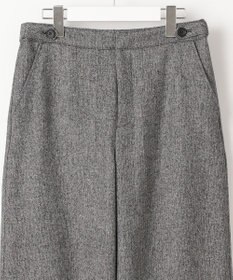 J.PRESS LADIES クラシカルツイード＆ヘリンボン セミワイド パンツ
