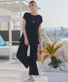 Tiaclasse 【2点セット・新色追加・洗える】クリスタルプリーツセットアップ