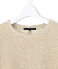 23区 【洗える】シャイニーコットンテリー ドルマン スウェット