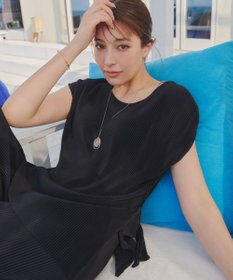 Tiaclasse 【2点セット・新色追加・洗える】クリスタルプリーツセットアップ