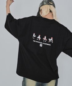 WEGO 【ユニセックス着用ITEM/MLサイズ展開】別注VISIONゴーストスケーターグラフィックT（SS）