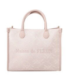 Maison de FLEUR レース2Wayトートバッグ