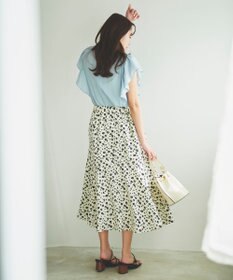 Feroux フラワープリント スカート
