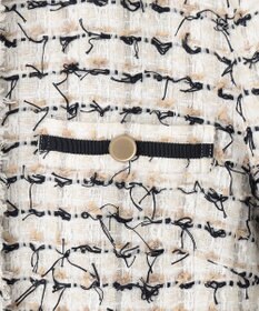 自由区 ファンシーツイード ジャケット