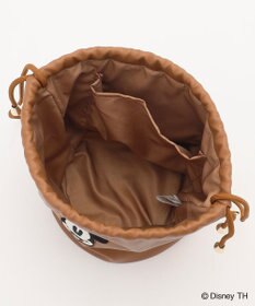 ANY 【ディズニー】ミッキーマウス／フェイクレザー巾着バッグ