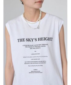 AMERICAN HOLIC 前後ロゴノースリーブカットプルオーバー