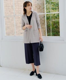 Tiaclasse 【小倉優子さん着用・UVケア・接触冷感】“やみつき”カットソーパーカーカーデ