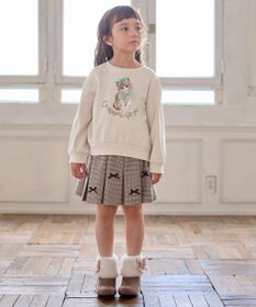 ANY KIDS リボンプリーツスカパン