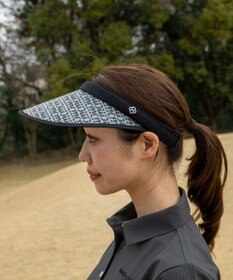 FILA GOLF／marie claire 【marie claire SPORT】総ロゴクリップバイザー