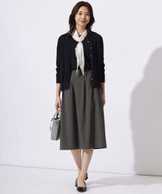 J.PRESS LADIES 小紋 プリント 剣先 スカーフ