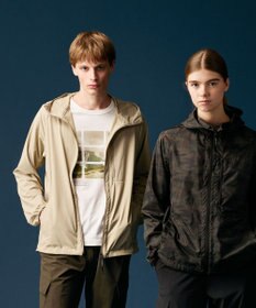 JOSEPH ABBOUD MOUNTAIN 【軽量/ECO撥水/耐久性】ポリエステルリップカモマウンテン パーカー