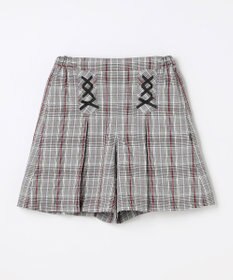 組曲 KIDS 【150-160㎝】グレンチェック キュロット