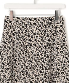 J.PRESS YORK STREET 【WOMEN】フラワープリント フレアスカート