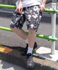 WEGO 【ウエストゴム】パターンナイロンイージーショーツ