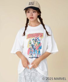 WEGO 【ユニセックス着用ITEM/SMLサイズ展開】MARVELグラフィックT（S）