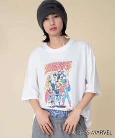 WEGO 【ユニセックス着用ITEM/SMLサイズ展開】MARVELグラフィックT（S）
