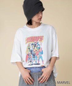 WEGO 【ユニセックス着用ITEM/SMLサイズ展開】MARVELグラフィックT（S）
