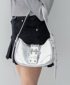 WEGO マルチWAYハーフムーンベルトバッグ