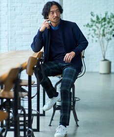 23区GOLF 【MEN/EC限定】ハイブリッド ニットアウター