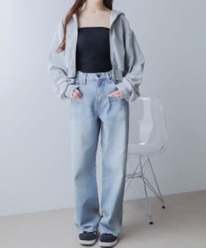 WEGO ショートZIPパーカー