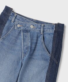 GRACE CONTINENTAL リメイクフレアデニムパンツ