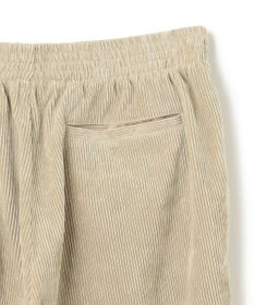 UNFILO MENS 【男女兼用】リラックス コーデュロイ ギャザーパンツ