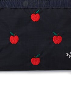 LeSportsac SMALL SLOAN COSMETIC/レッドアップルエンブロイダリー