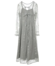 earth music&ecology SET2点レースワンピース＋キャミワンピース