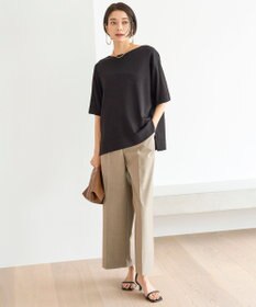 UNFILO L スゴ機能美 ハーフスリーブ ニット