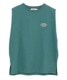 AMERICAN HOLIC ロゴ刺繍ノースリーブプルオーバー