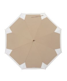 MOONBAT 【フルラ （FURLA）】晴雨兼用日傘 長傘 バイカラーロゴ刺繍 一級遮光 UV