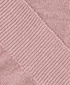 ICB 【WEB限定カラーあり・洗える】ペーパーブレンドシャインニット Vネックプルオーバー