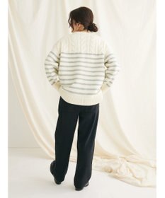 CRAFT STANDARD BOUTIQUE ケーブル×ボーダードッキングプルオーバー