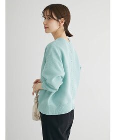 Green Parks ２ｗａｙ　パール釦ニットプルオーバー