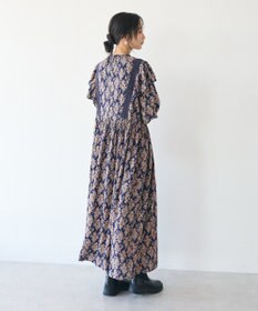 CRAFT STANDARD BOUTIQUE シャーリング袖フリルワンピース