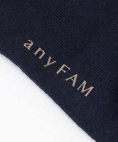 ANY KIDS リボン刺繍ハイソックス