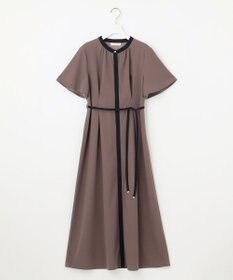 ANY SIS 【UVケア・ストレッチ・洗える】2WAYジョーゼットジャージー ワンピース