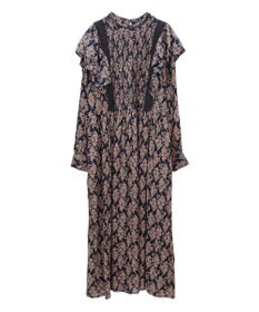 CRAFT STANDARD BOUTIQUE シャーリング袖フリルワンピース