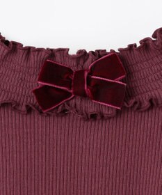 ANY KIDS バックリボン カットソー