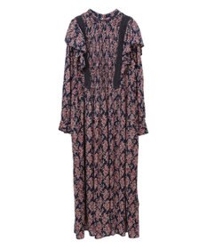 CRAFT STANDARD BOUTIQUE シャーリング袖フリルワンピース