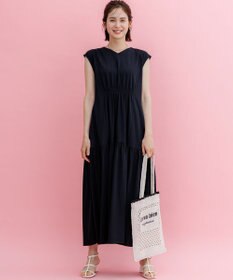 組曲 S 【WEB限定】サマージャージー ティアードワンピース
