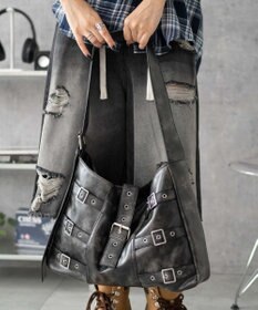 WEGO ベルトデザインBIGショルダー