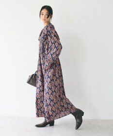 CRAFT STANDARD BOUTIQUE シャーリング袖フリルワンピース