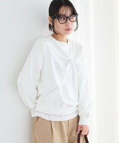 CRAFT STANDARD BOUTIQUE ミニ裏毛ツイストプルオーバー