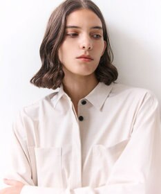 BEIGE， APOPHY / ステッチディテールショートシャツジャケット