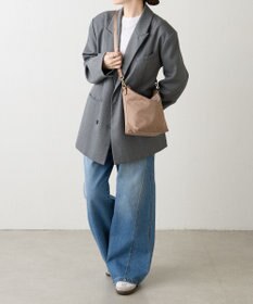 russet ナイロンジャガード2WAYミニショルダーバッグ(CE-1627)