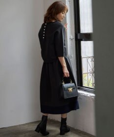 自由区 L 【洗える】ポリエステルホールガーメント スカート