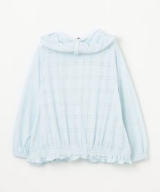 組曲 KIDS 【110-140㎝】【UVケア】オパールチェック パーカー