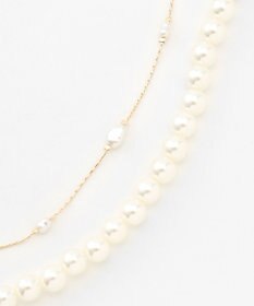 ANY ２連パールチェーンネックレス