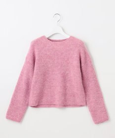 Feroux 【洗える】片畦プルオーバーニット